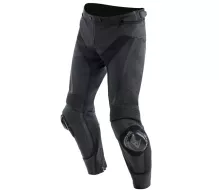 Męskie spodnie skórzane Dainese DELTA 4 BLACK/BLACK
