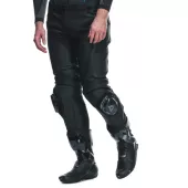 Męskie spodnie skórzane Dainese DELTA 4 BLACK/BLACK
​