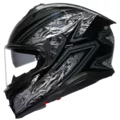 AGV K7 E2206 DAMASCUS BLACK/SILVER vel. S