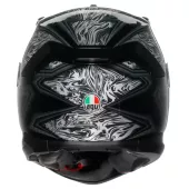AGV K7 E2206 DAMASCUS BLACK/SILVER vel. S