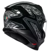 AGV K7 E2206 DAMASCUS BLACK/SILVER vel. S