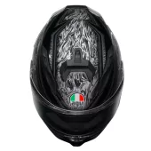 AGV K7 E2206 DAMASCUS BLACK/SILVER vel. S