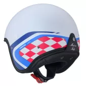 Kask otwarty Caberg Freeride X Daytona matt white/light blue/red