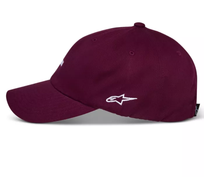 Czapka Alpinestars Deduce Strapback "dad" burgundy