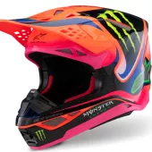 Alpinestars Superetch M10 Deegan orange/purple/pink glossy helmet vel. L