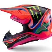 Alpinestars Superetch M10 Deegan orange/purple/pink glossy helmet vel. L