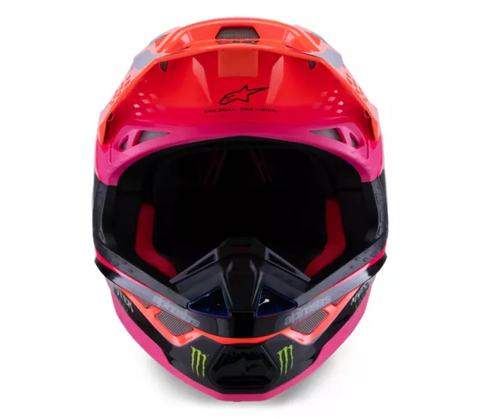 Alpinestars Superetch M10 Deegan orange/purple/pink glossy helmet vel. L