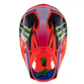 Alpinestars Superetch M10 Deegan orange/purple/pink glossy helmet vel. L