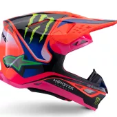 Alpinestars Superetch M10 Deegan orange/purple/pink glossy helmet vel. L