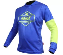 Męska koszulka Nabajk Deshtny long sleeve dark blue/yellow