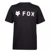 Dziecięca koszulka Fox Absolute Ss Tee Black