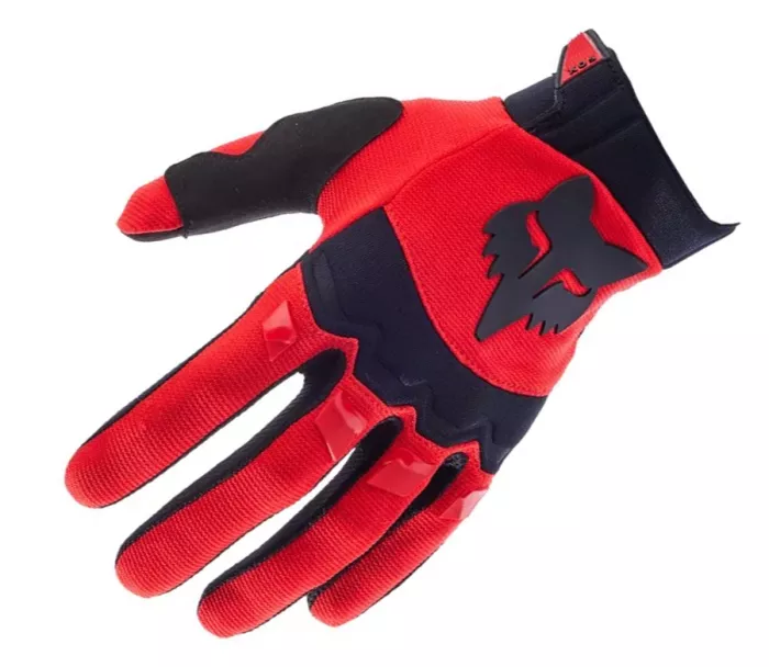 Fox 31324-110 Dirtpaw Glove, Fluorescent Red vel. S
