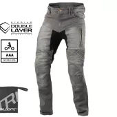 Spodnie męskie Trilobite Parado doublelayer AAA slim fit light grey level 2 (Rozszerzony)