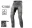 Jeansy motocyklowe męskie Trilobite Parado doublelayer AAA slim fit light grey level 2