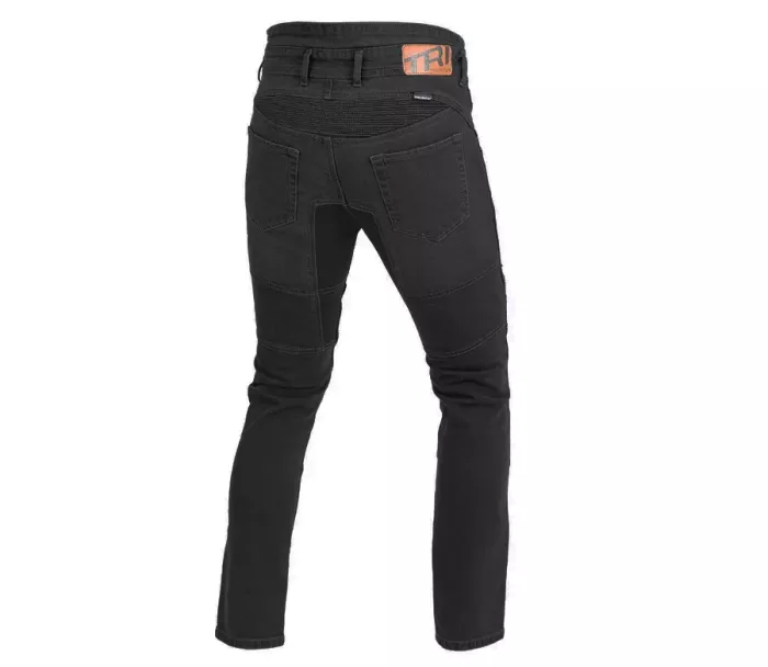 Jeansy motocyklowe męskie Trilobite Parado doublelayer AAA skinny fit black level 2