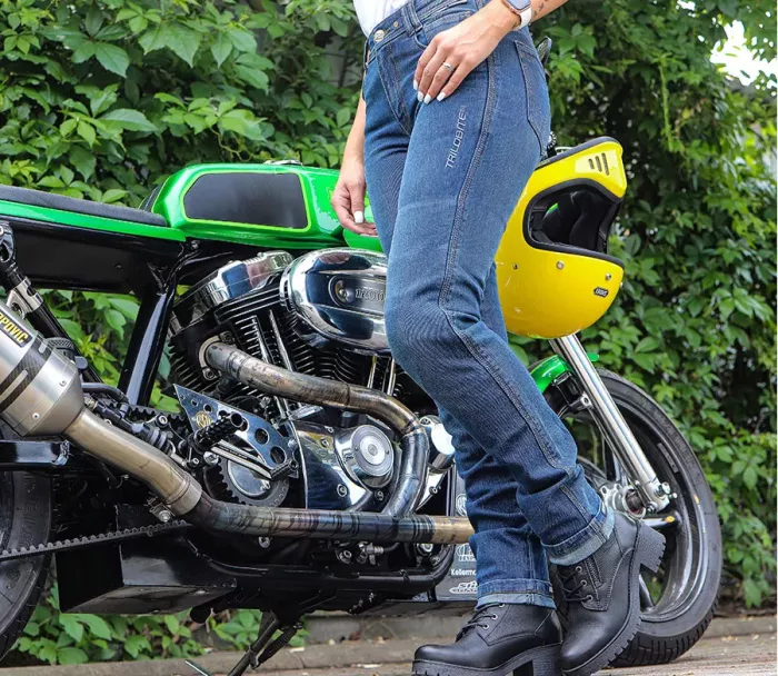 Trilobite Downtown 2.0 monolayer AAA ladies long blue jeans vel. 36