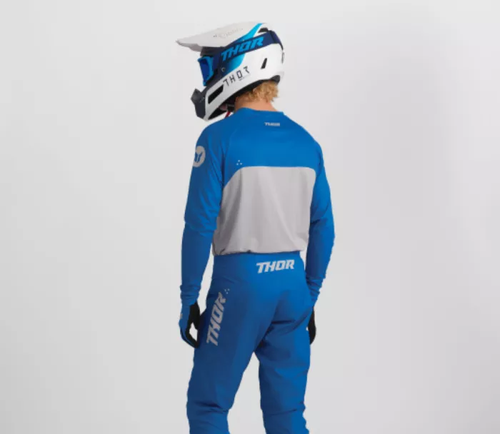 Thor 2910 - 8451 Ridemode Menace pánský dres blue vel.L