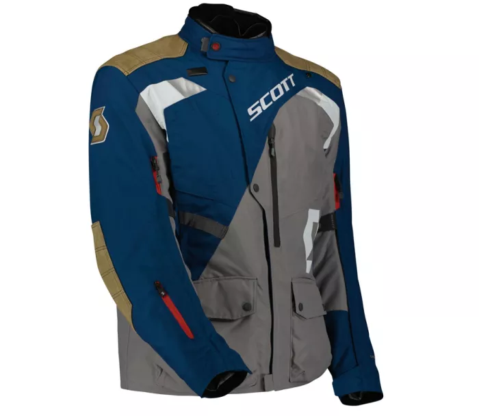 Kurtka podróżna SCOTT Dualraid Dryo blue/titanium grey