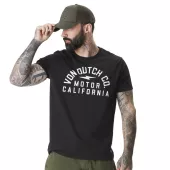 Koszulka męska Von Dutch logo black