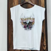 Koszulka damska Von Dutch Eagle white