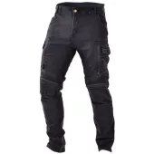 Jeansy Kevlar motocyklowe Trilobite Acid Scrambler męskie czarne rozmiar 42