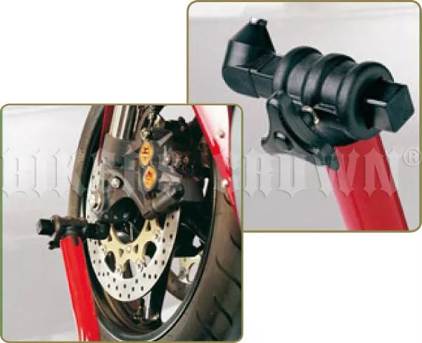 Bike-Lift SAC-10 czerwony uniwersalny gumowany adapter przedni