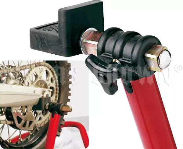 Bike-Lift SBG-10 czerwony uniwersalny tylny gumowy adapter