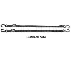 Winker Lamps CT02-2C czarny zestaw pasów zaciskowych - 2 sztuki