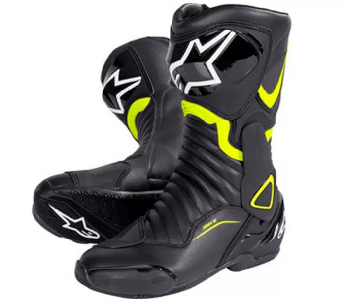 Buty motocyklowe Alpinestars SMX-6 V2 czarno/żółte fluo