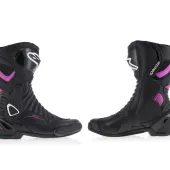 Damskie buty motocyklowe Alpinestars Stella SMX-6 V2 czarno/fuksja/białe