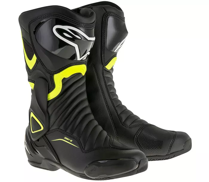 Buty motocyklowe Alpinestars SMX-6 V2 czarno/żółte fluo