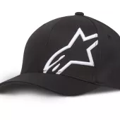 Czapka Alpinestars CORP SHIFT 2 flexfit czarno-biała