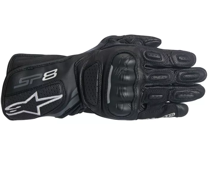 Rukavice na motorku Alpinestars Stella SP-8 black/dark gray vel. XS