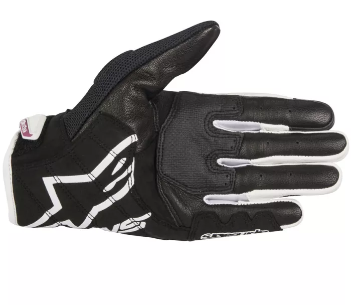 Damskie rękawice motocyklowe Alpinestars Stella SMX-2 Air Carbon czarny / biały / fuksja rozmiar L