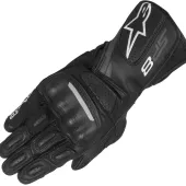 Rukavice na motorku Alpinestars SP-8 leather black/dark gray vel. XL