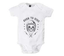 body dziecięce Louis biało/czarne