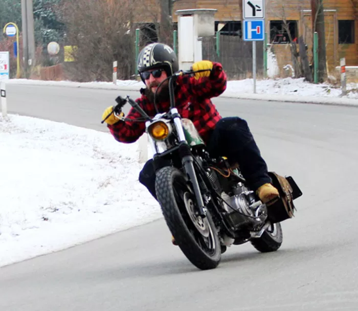 Jeansy Kevlar motocyklowe Trilobite PROBUT X-FACTOR męskie długie niebieskie rozmiar 42