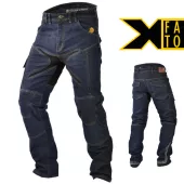 Jeansy Kevlar motocyklowe Trilobite PROBUT X-FACTOR męskie długie niebieskie