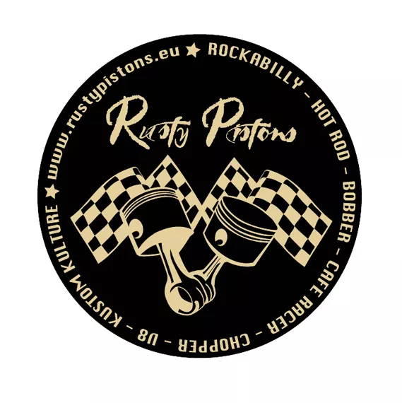 Rusty pistons RPSK06 Sticker