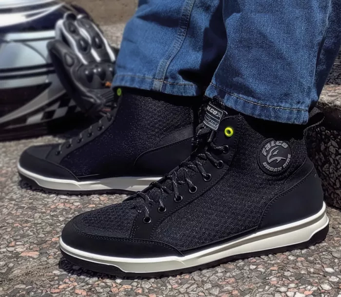 Falco 888 AirForce czarne buty motocyklowe