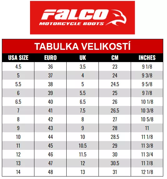 Buty motocyklowe Falco 838 Ranger 2 czarne