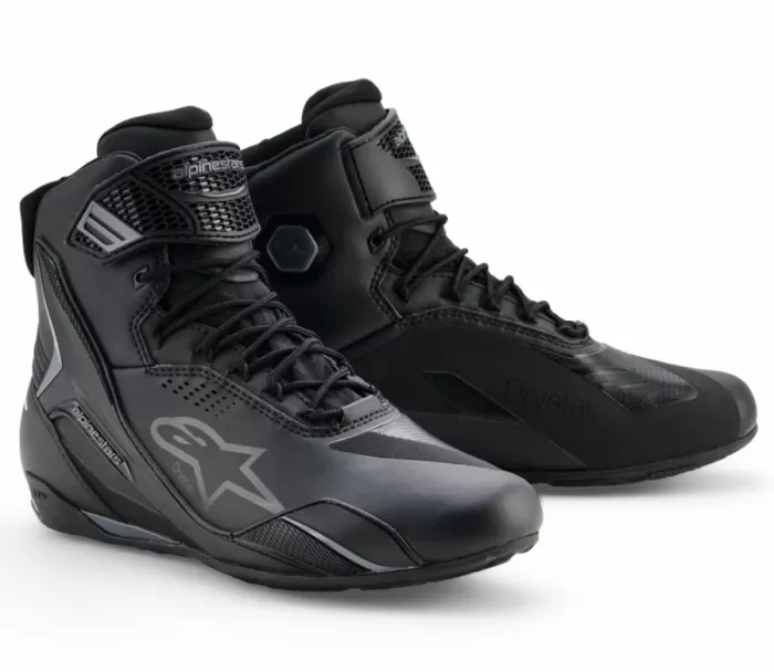 Buty motocyklowe Alpinestars Faster-4 Drystar black/cool grey Buty motocyklowe Alpinestars Faster-4 Drystar black/cool grey
