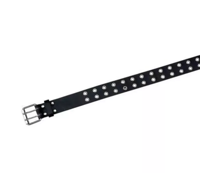 Pasek Louis Fastway A-2403 z nitami czarny 120cm