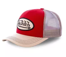 Czapka Von Dutch Baseball homme avec filet red/white