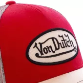 Czapka Von Dutch Baseball homme avec filet red/white