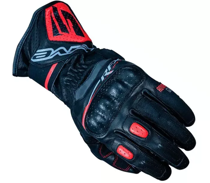 Rękawice motocyklowe Five RFX Sport czarno/czerwone rozmiar XL