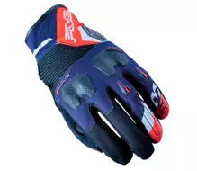 Rękawice motocyklowe Five TFX3 niebiesko-czerwone rozmiar S