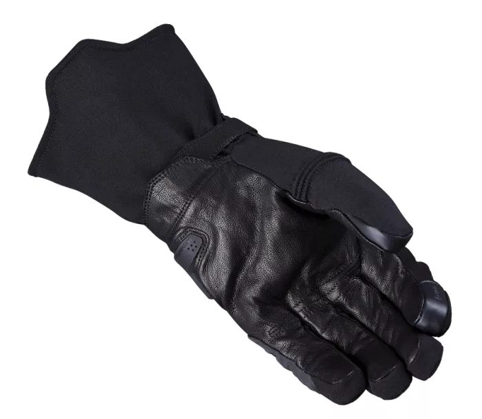 Five damskie czarne rękawiczki motocyklowe WFX City Evo GTX