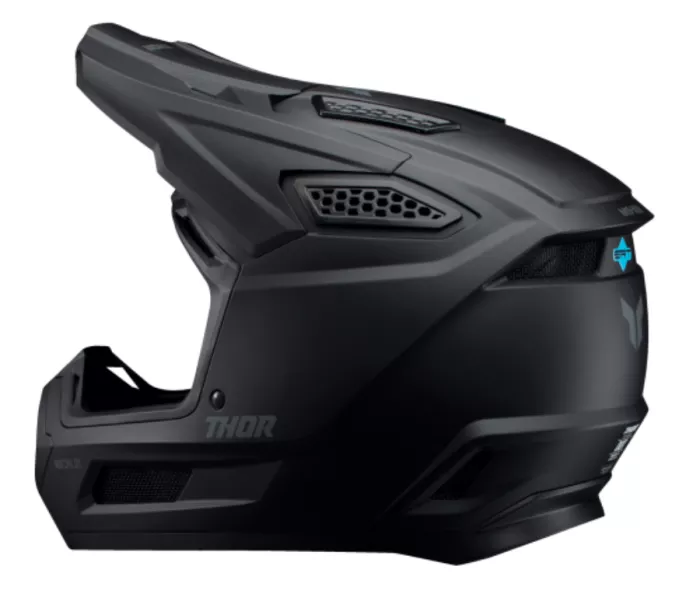 Thor 0110 - 8888 Fleet helma blackout vel. L