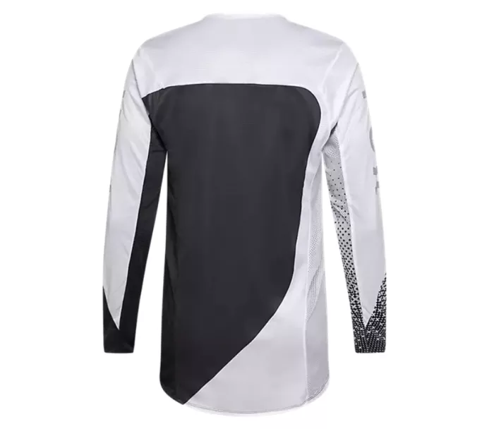 Fox 36316-058 Flexair Fracture Jersey, White/Black vel. L